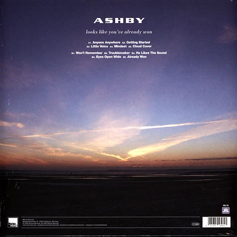 Ashby - Looks Like You've Already Won Record Store Day 2022 Vinyl Edition