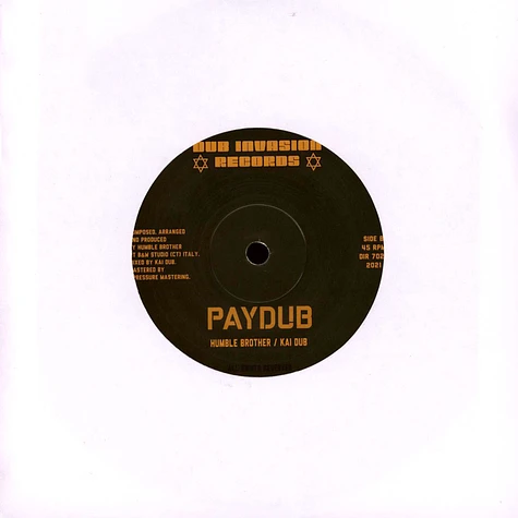 Idren Natural / Humble Brother & Kai Dub - Payday / Paydub