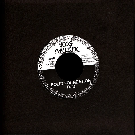Kevin Gad - Solid Foundation / Dub