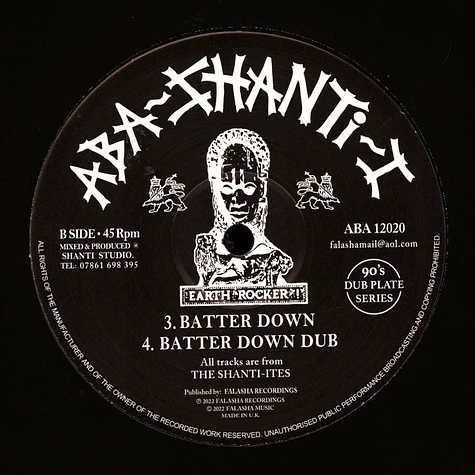 The Shanti-Ites - Batter Down, Dub / Roaring Thunder, Dub