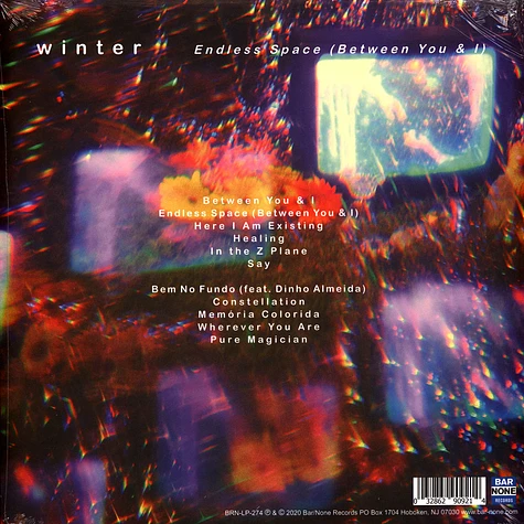 Winter - Endless Space (Between You & I) Aqua Blue Vinyl Edition