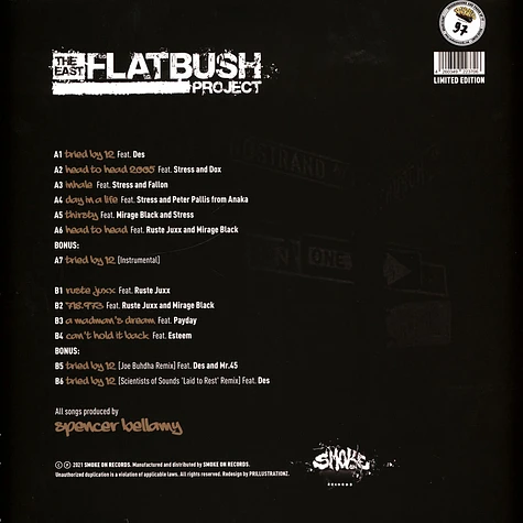 East Flatbush Project - First Born Overdue Black Vinyl Edition