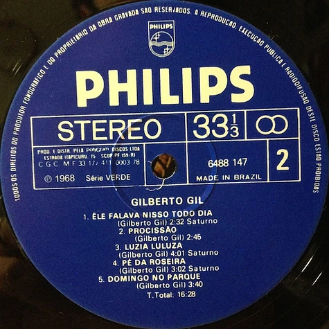 Gilberto Gil - Gilberto Gil