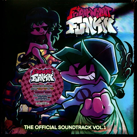Kawai Sprite - OST Friday Night Funkin' Red & Blue W/ Splatter Vinyl Edition