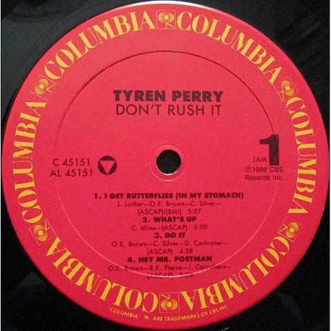 Tyren Perry - Don't Rush It