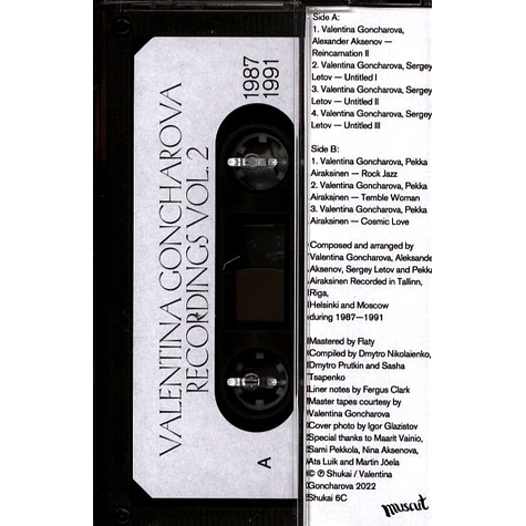 Valentina Goncharova - Recordings 1987-1991 Volume 2