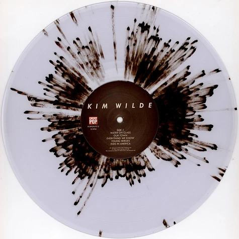 Kim Wilde - Kim Wilde Clear / Black Splatter Vinyl Edition