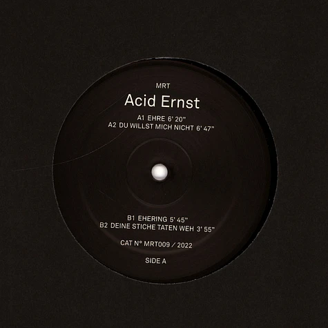 Acid Ernst - Ehre