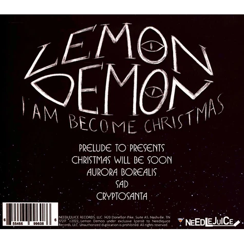 Lemon Demon - I Am Become Christmas EP
