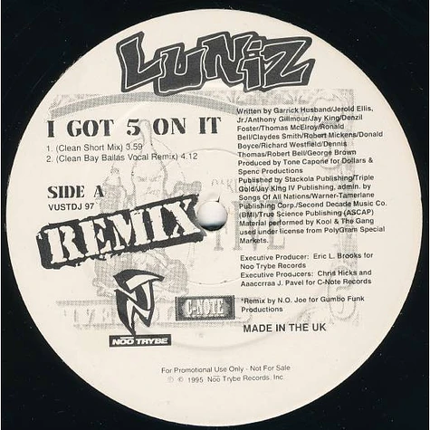 Luniz - I Got 5 On It (Remix)