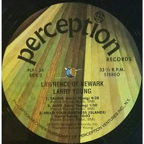 Larry Young - Lawrence Of Newark