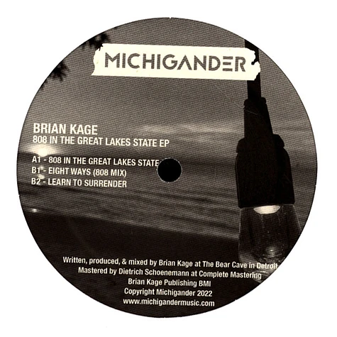Brian Kage - 808 In The Great Lakes State EP