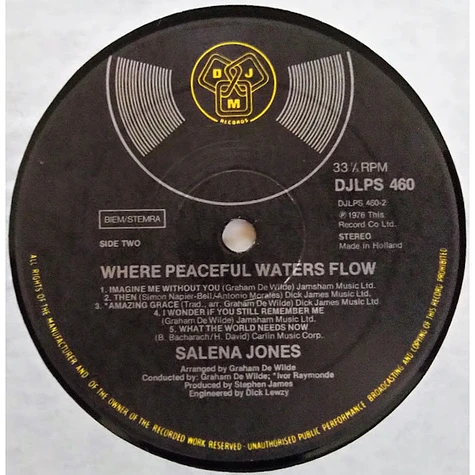 Salena Jones - Where Peaceful Waters Flow