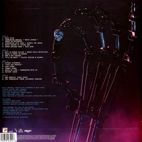 Brad Fiedel - OST The Terminator Grey Vinyl Edition