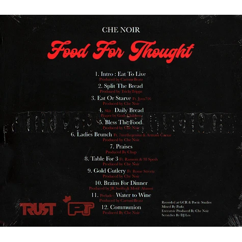 Che Noir - Food For Thought