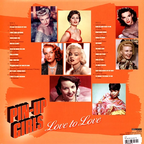 V.A. - Pin-Up Girls - Love To Love