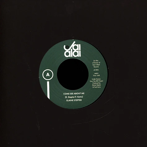 Elaine Stepter - Come See About Me / What Am I To Do