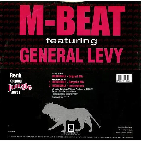 M-Beat Featuring General Levy - Incredible