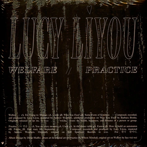 Lucy Liyou - Welfare / Practice