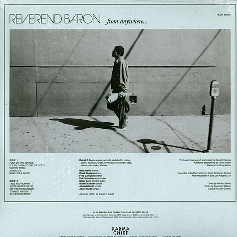 Reverend Baron - From Anywhere Black Vinyl Edition