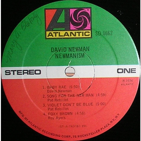 David "Fathead" Newman - Newmanism