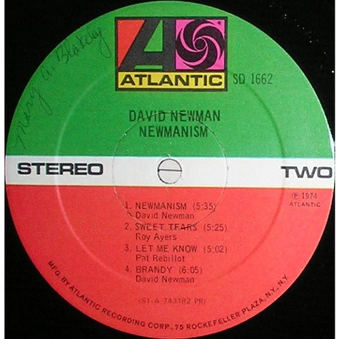 David "Fathead" Newman - Newmanism