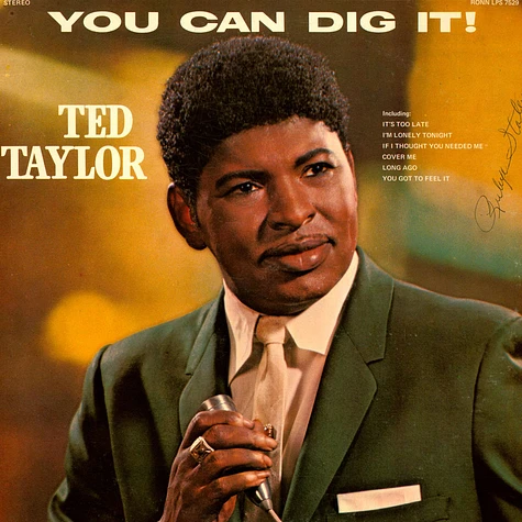 Ted Taylor - You Can Dig It!