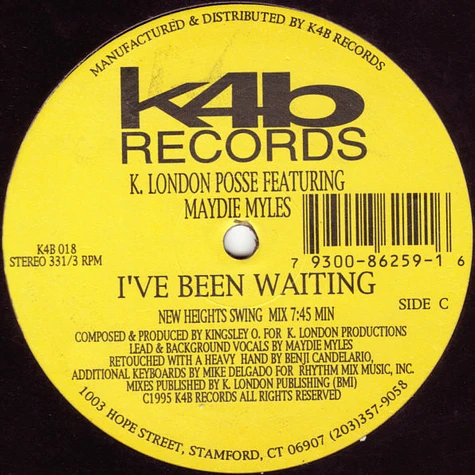 K London Posse Featuring Maydie Myles - I've Been Waiting