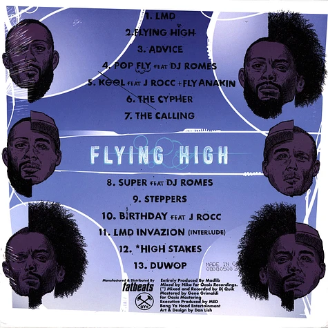 LMD (Lmno, Med, Declaime, Madlib) - Flying High White Vinyl Edition