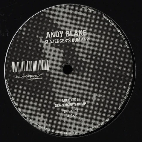 Andy Blake - Slazenger's Bump EP