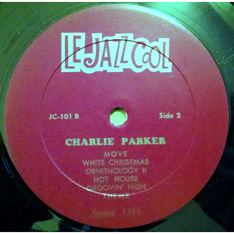 Charlie Parker - Le Jazz Cool, Historical Recordings, Vol. 1