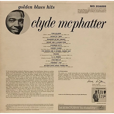 Clyde McPhatter - Golden Blues Hits