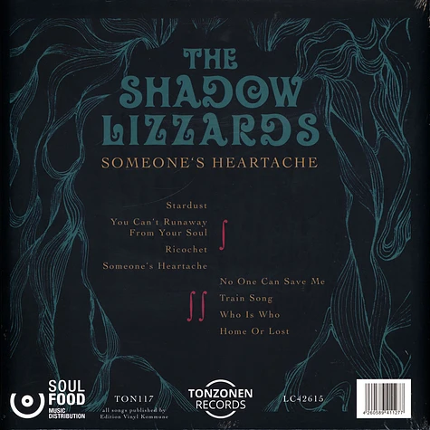 The Shadow Lizzards - Someone's Heartache Green / Black Vinyl Edition