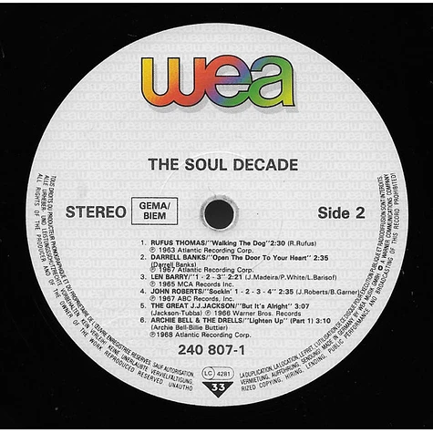 V.A. - The Soul Decade