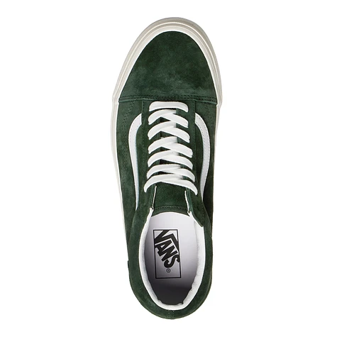 Vans pig suede on sale green