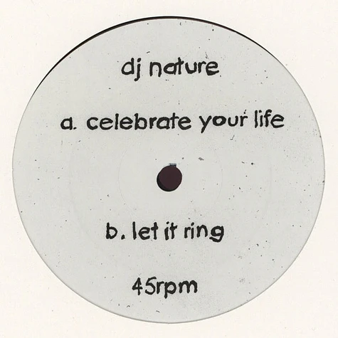 DJ Nature - Celebrate Your Life