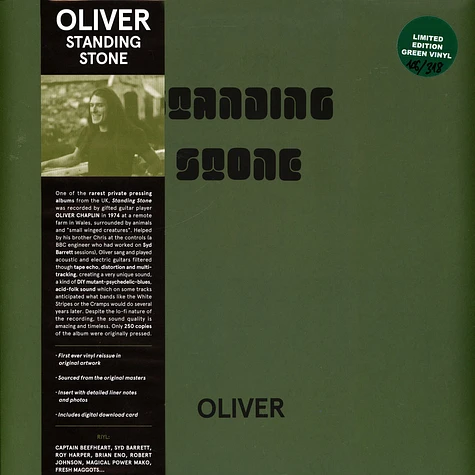 Oliver - Standing Stone Green Vinyl Edition