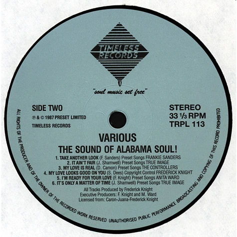 V.A. - The Sound Of Alabama Soul