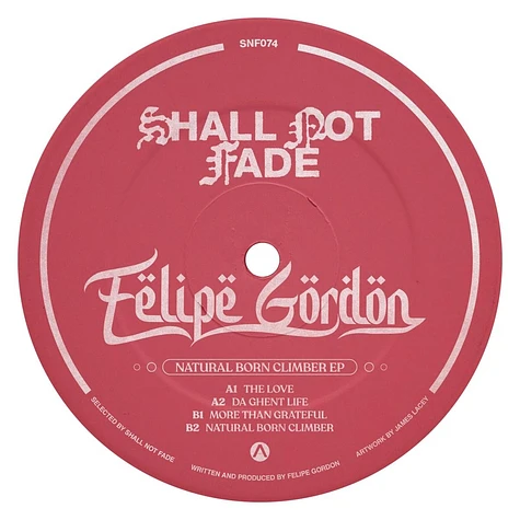 Felipe Gordon - Natural Born Climber EP Silver Vinyl Edition