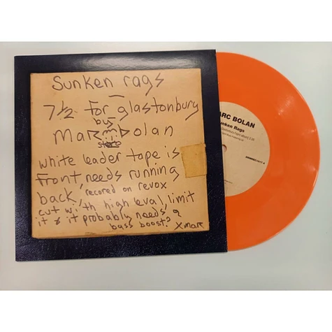 Marc Bolan & T.Rex - Sunken Rags Orange Vinyl Edition