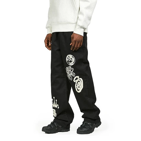 Stüssy - Noma Icon Beach Pant (Washed Black) | HHV