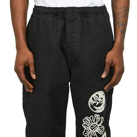 Stüssy - Noma Icon Beach Pant (Washed Black) | HHV