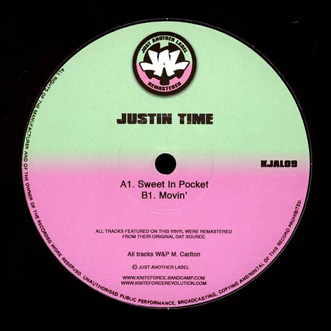 Justin Time - Sweet In Pocket EP
