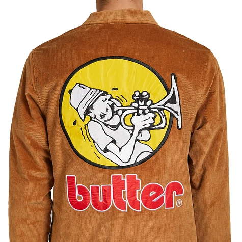 Butter Goods - Brass Corduroy Jacket (Rust) | HHV