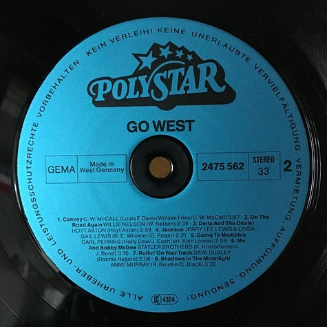 V.A. - Go West - Great Truckin' Country Hits