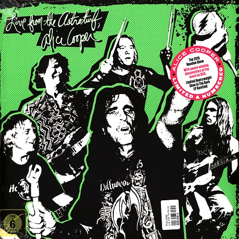 Alice Cooper - Live From The Astroturf Glow In The Dark Vinyl Edition