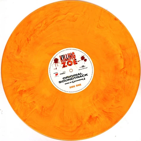 tomandandy - Killing Zoe Flaming Colored Vinyl Edition