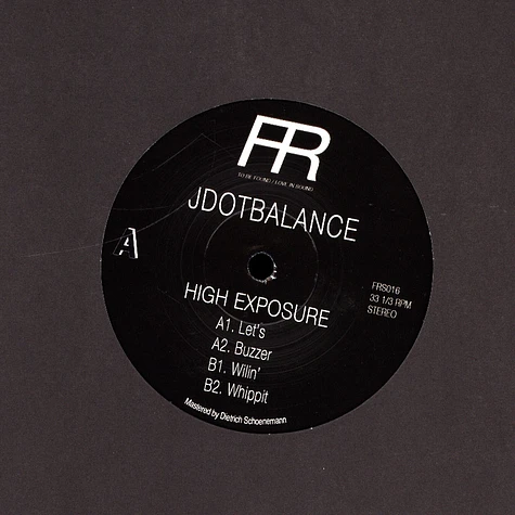 Jdotbalance - High Exposure