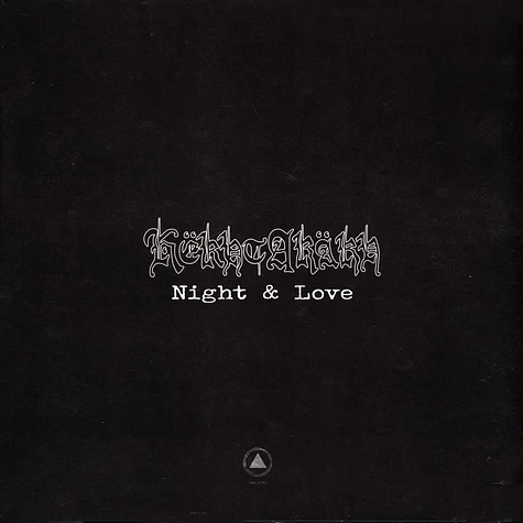 Kekht Aräkh - Night & Love Black Vinyl Edition