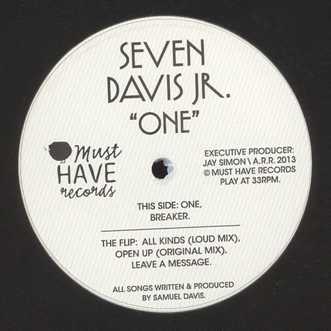 Seven Davis Jr. - One